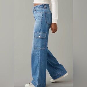 American Eagle Brand new with tags Dreamy Drape Super High-Rise Baggy Wide Leg